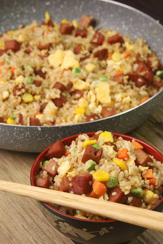 Luncheon Meat Fried Rice Recipe